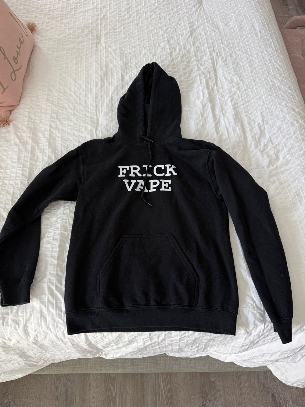 BENITEZ by Baylen Levine Black Hoodie - Logo Tag
